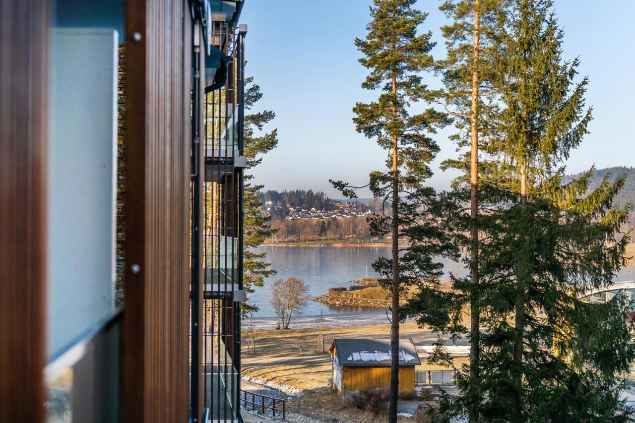 Residence Koubek - Apartmán A121 s infrasaunou Molo Lipno Lipno nad Vltavou Exterior foto